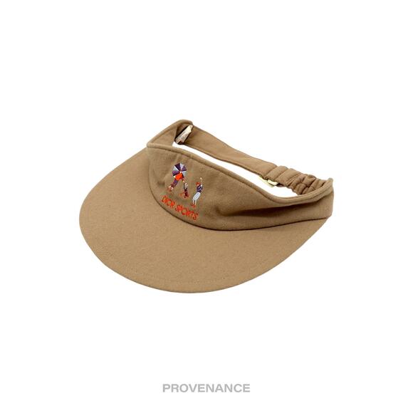? Dior Sports Golf Embroidered Visor - Sand main image 4
